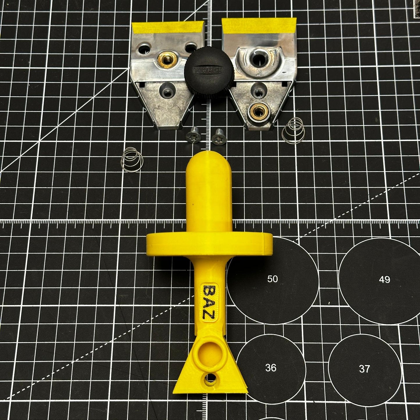 The BAZ™ Knife Sharpening Jig Handle V3.0