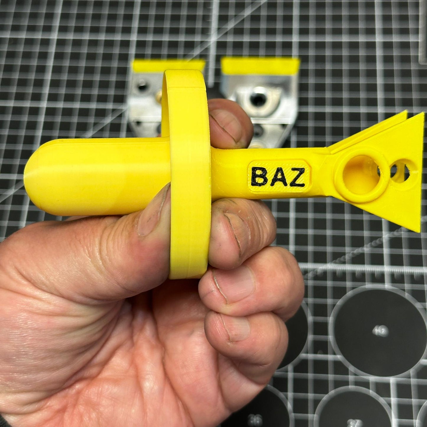 The BAZ™ Knife Sharpening Jig Handle V3.0