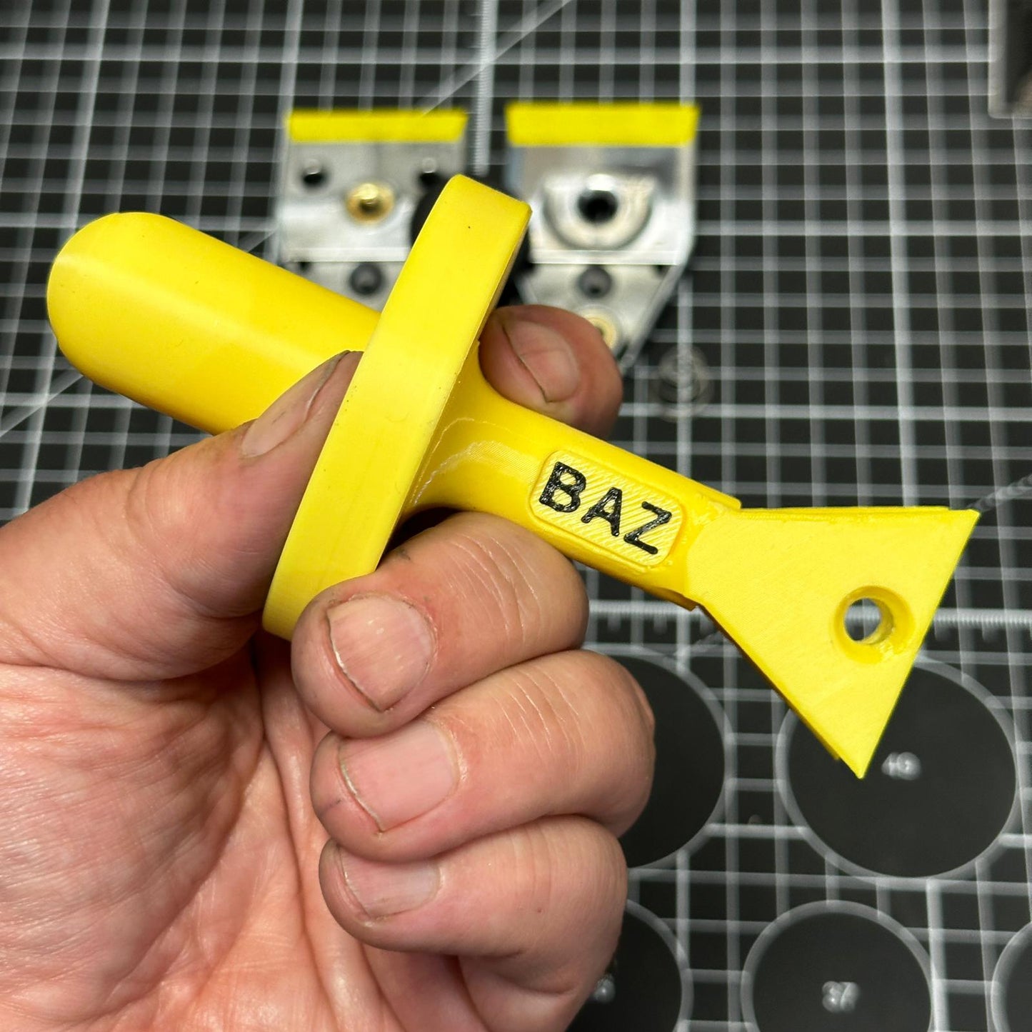 The BAZ™ Knife Sharpening Jig Handle V3.0