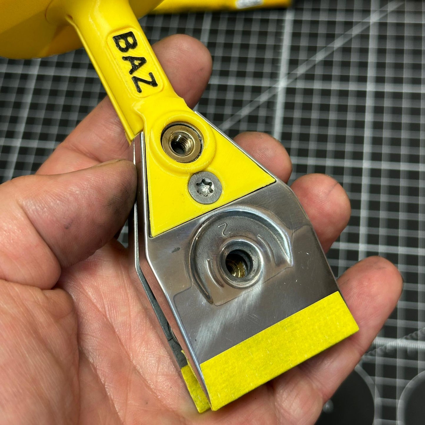 The BAZ™ Knife Sharpening Jig Handle V3.0