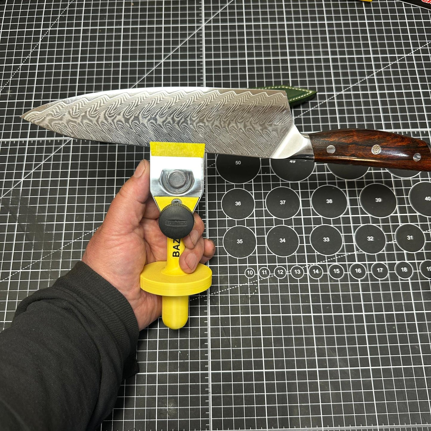 The BAZ™ Knife Sharpening Jig Handle V3.0