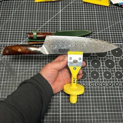 The BAZ™ Knife Sharpening Jig Handle V3.0