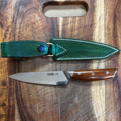 The BAZ™ Mini 5" Utility Knife VG-10 Damascus RW129